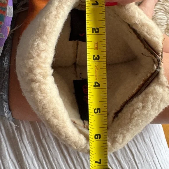 Dingo Leather and Faux Shearling Knee Boots - Picture 8 of 15